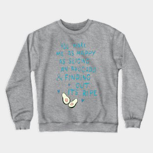 Avocado Love Crewneck Sweatshirt